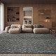 preview thumbnail 40 of 47, SAFAVIEH Adirondack Isabelle Chevron Distressed Rug 8' x 10' - Dark Green/Ivory - Rectangle