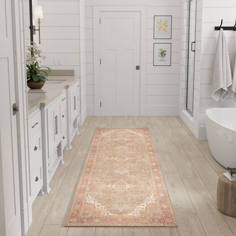 Nourison Vintage Washables Indoor only Persian Area Rug