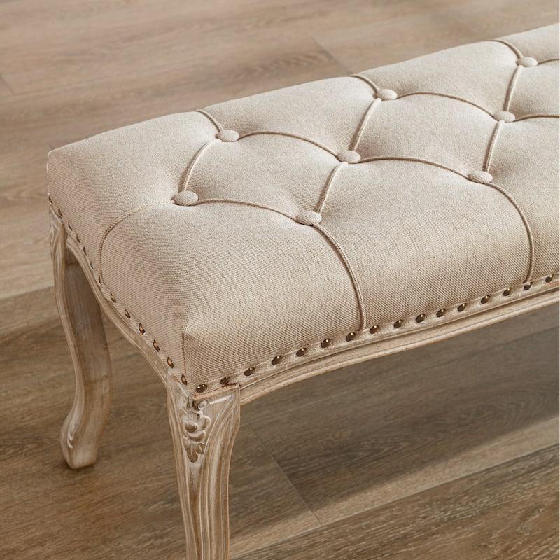 Modern Ottomans 45.2 In.W Retro Stool Legs - 45.2" W X 14.6" D X 18.3" H