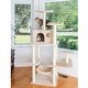 preview thumbnail 4 of 8, GleePet Real Wood 68-Inch Cat Tree With Five Levels, Hammock, Condo
