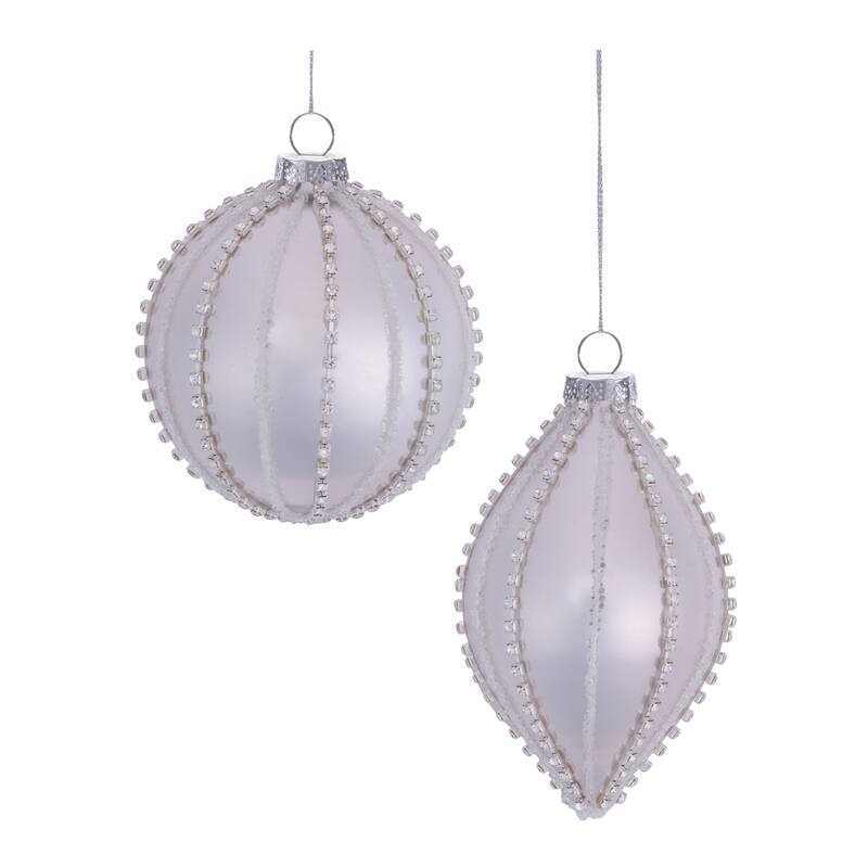 Glass Ball Ornaments (Set of 6)