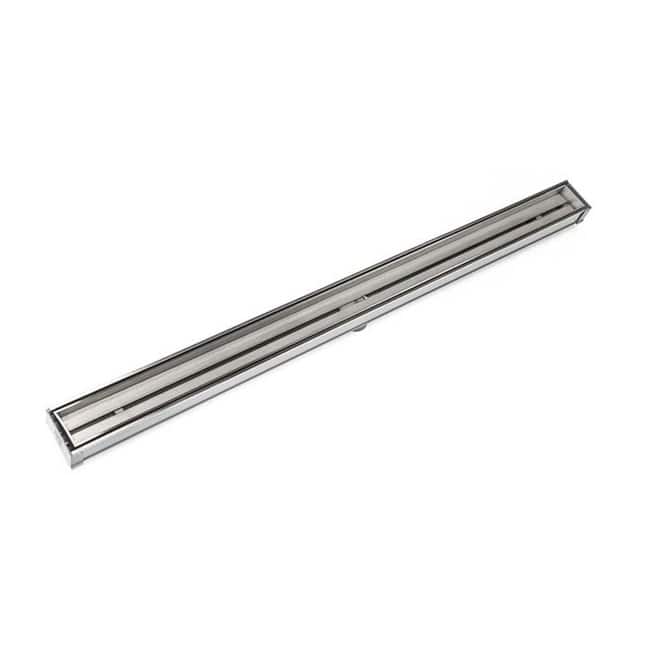 Infinity Drain Linear Shower Drain - Satin Stainless