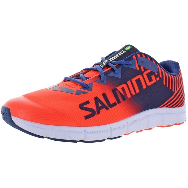 orange workout shoes