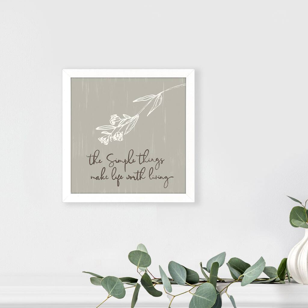 Paragon Simple Things Framed Art