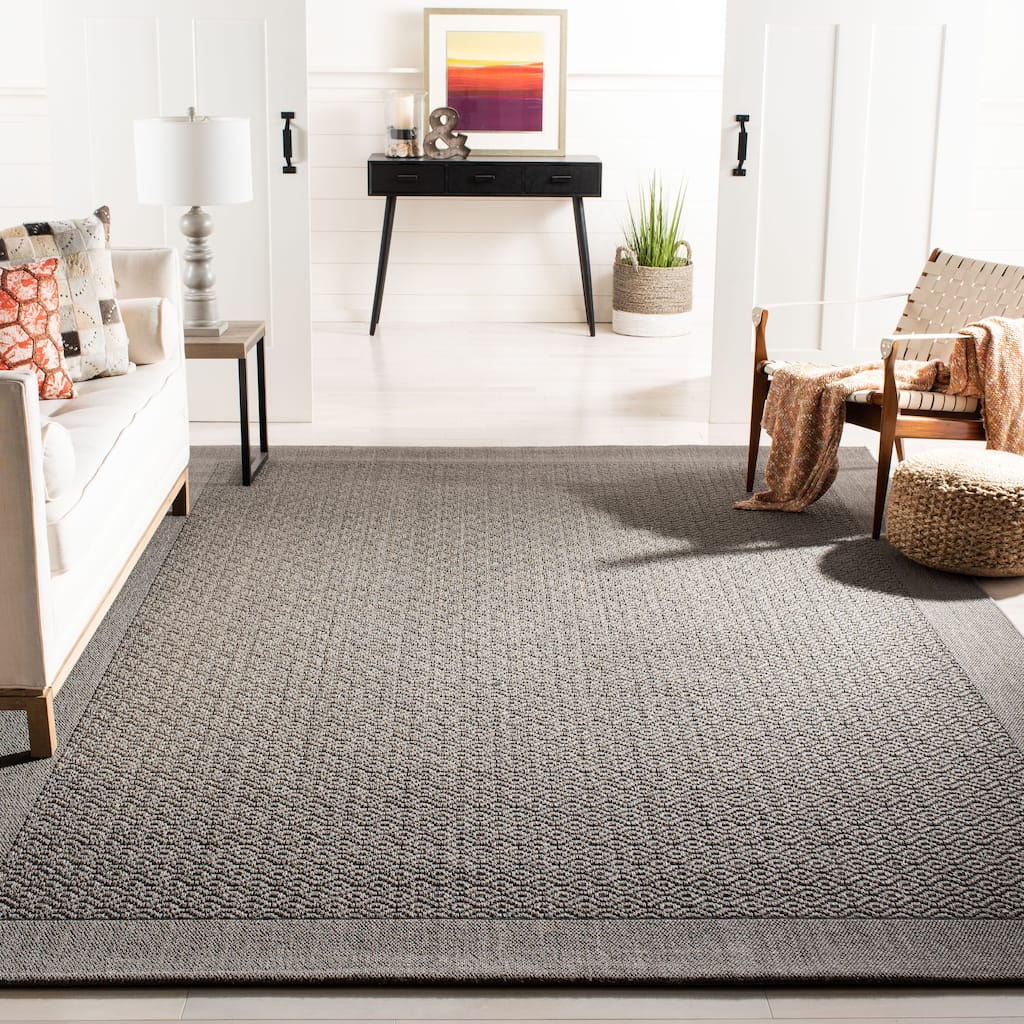 SAFAVIEH, Palm Beach Clevie Modern Sisal Rug