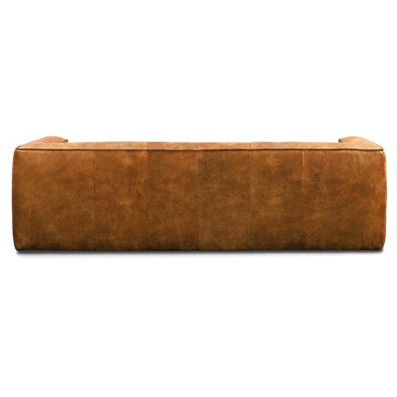 Poly & Bark Capa 92" Sofa - Full Grain Genuine Italian Leather