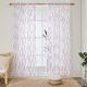 preview thumbnail 16 of 53, Deconovo Rod Pocket Pattern Sheer Curtains for Living Room Pair (2 Panels) 52x84 Inch - Orange