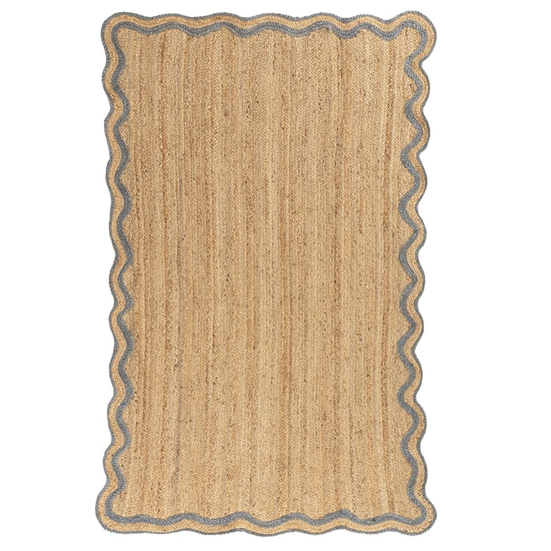 HomeRoots Solid Color Bohemian Rectangle Area Rug - 8' X 10'