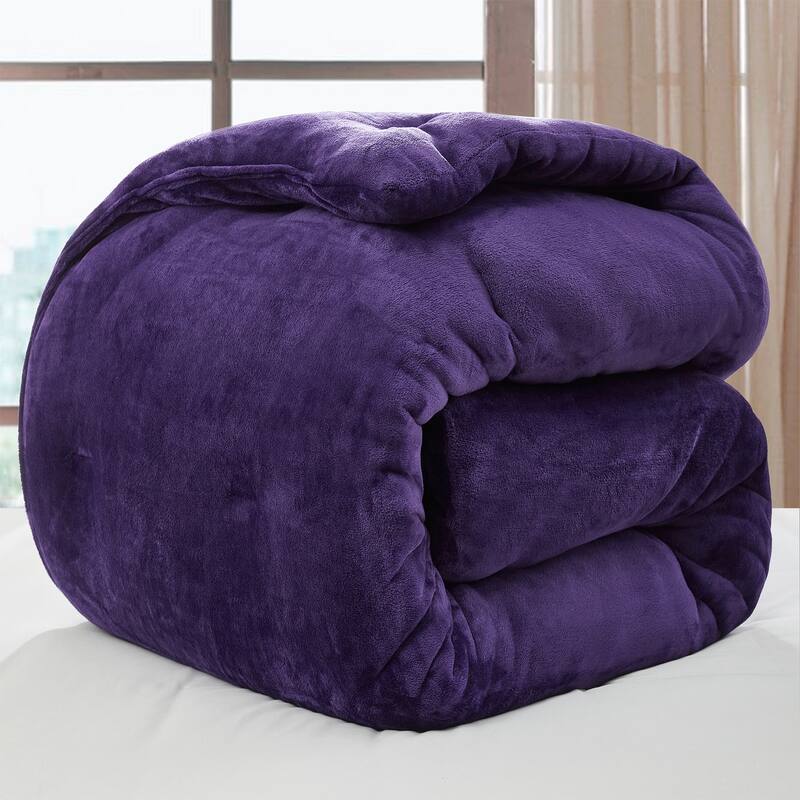 Thicker Than Thick® - Coma Inducer® Oversized Comforter Set - Standard Plush Filling - Parachute Purple