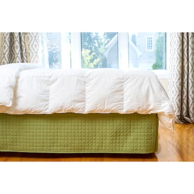 Gouchee Home Grid Bedskirt