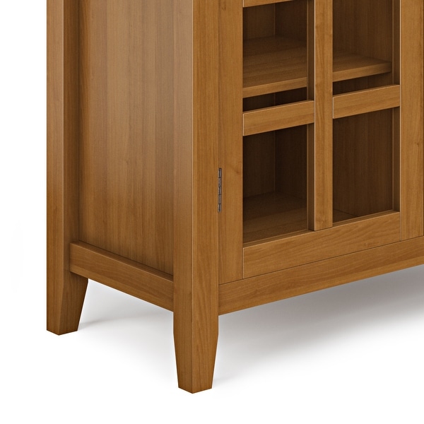 Wyndenhall stratford solid wood 45 inch x 43 inch contemporary 9 cube store bookcase and storage unit