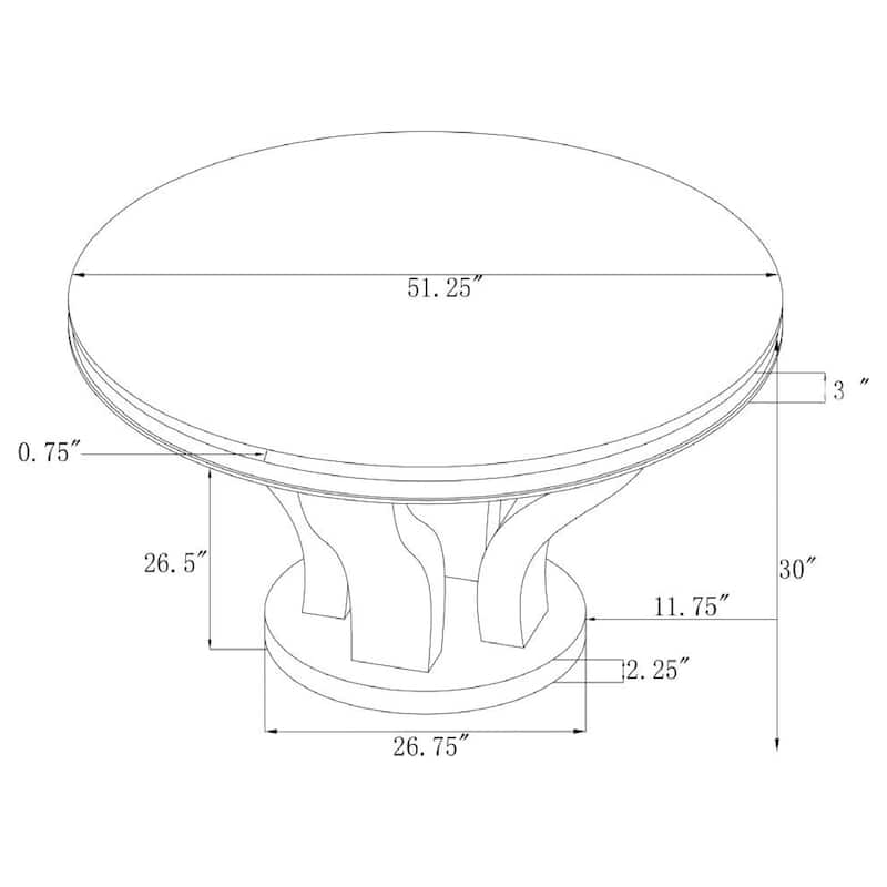 Anchorage Chrome 5-piece Round Dining Set