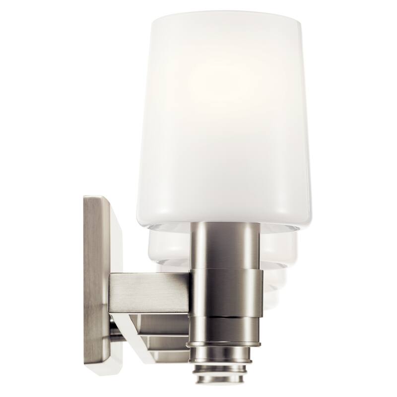 Adani 30 in. 4-Light Bathroom Vanity Light with Opal Glass