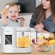 preview thumbnail 9 of 19, Baby Food Maker with Silicone Spatula,Auto Cooking,Grinding, Steam Cook,Blender
