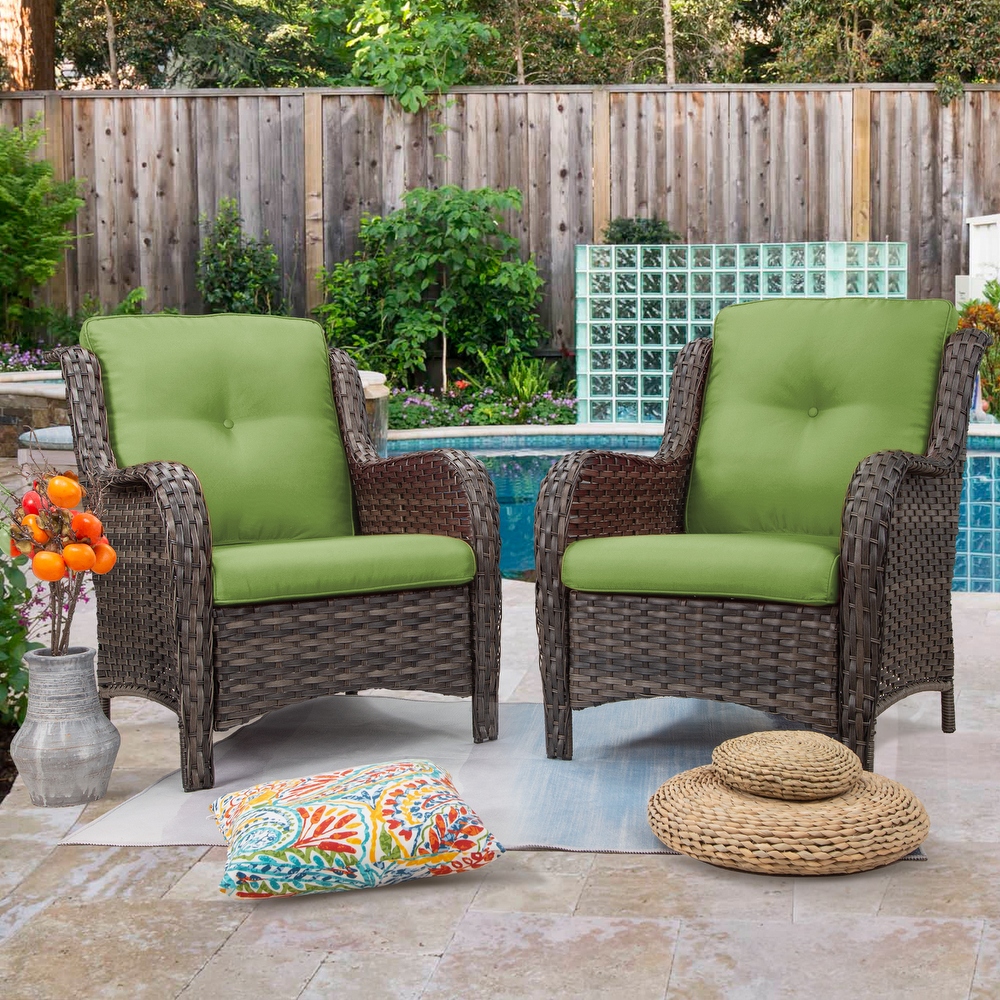 Green Wicker Patio Furniture Bed Bath Beyond