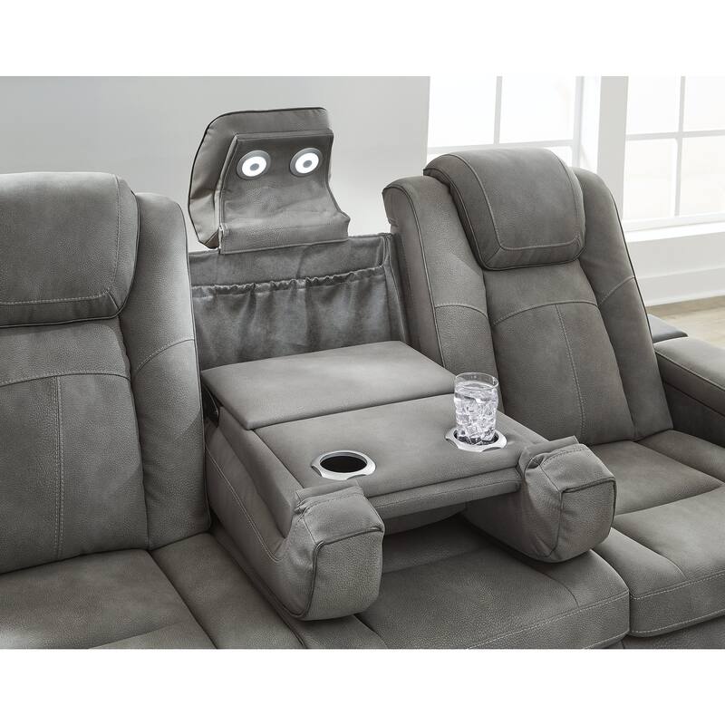Signature Design by Ashley Next-Gen DuraPella Gray 2-Piece Upholstery Package - 86"W x 40"D x 43"H