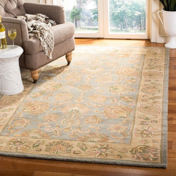 Safavieh Handmade Heritage Chrissy Traditional Oriental Wool Rug. Opens flyout.