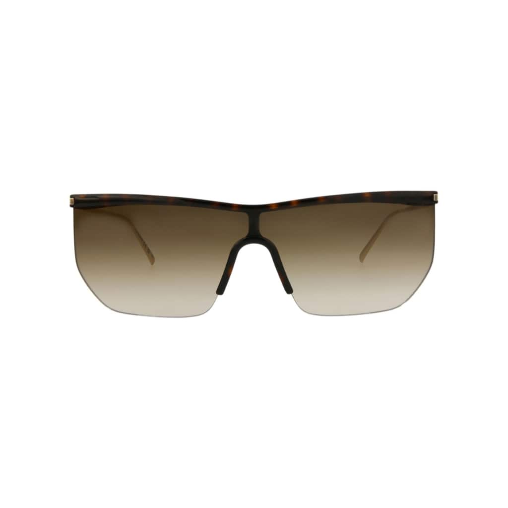Saint Laurent Shield-Frame Injection Sunglasses