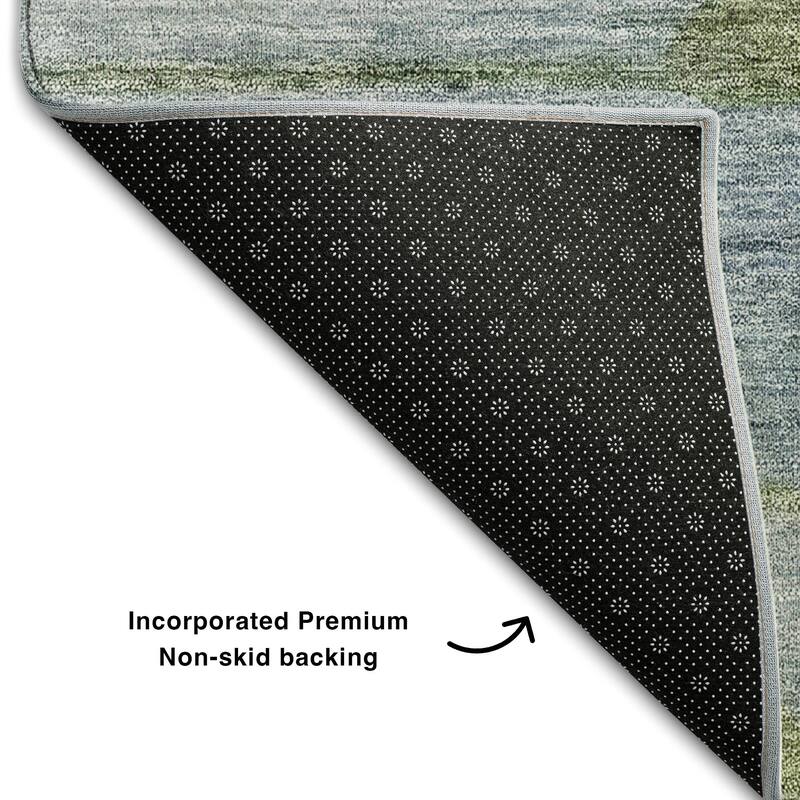 Premium Washable Super Soft Modern Floral Mayfield Rug