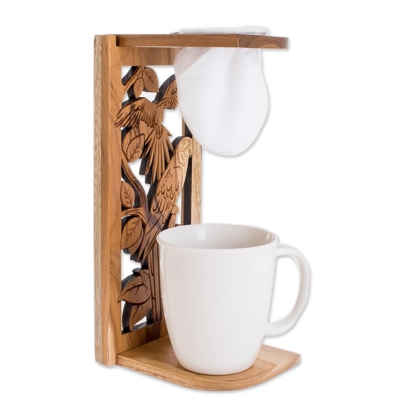 https://ak1.ostkcdn.com/images/products/is/images/direct/5ba068b2095054d9aa20566af9b4944b1a6bd0ab/Novica-Handmade-Macaw-Beverage-Teak-Wood-Single-Serve-Drip-Coffee-Stand.jpg