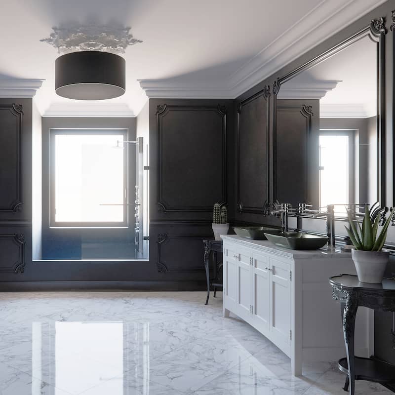 VIGO Donatello 18"L x 13"W x 4"H Glass Rectangular Vessel Bathroom Sink