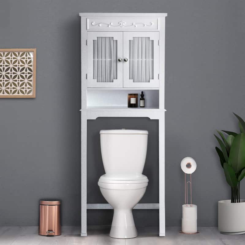Teamson Home Lisbon Wooden Over-the-Toilet Space Saver