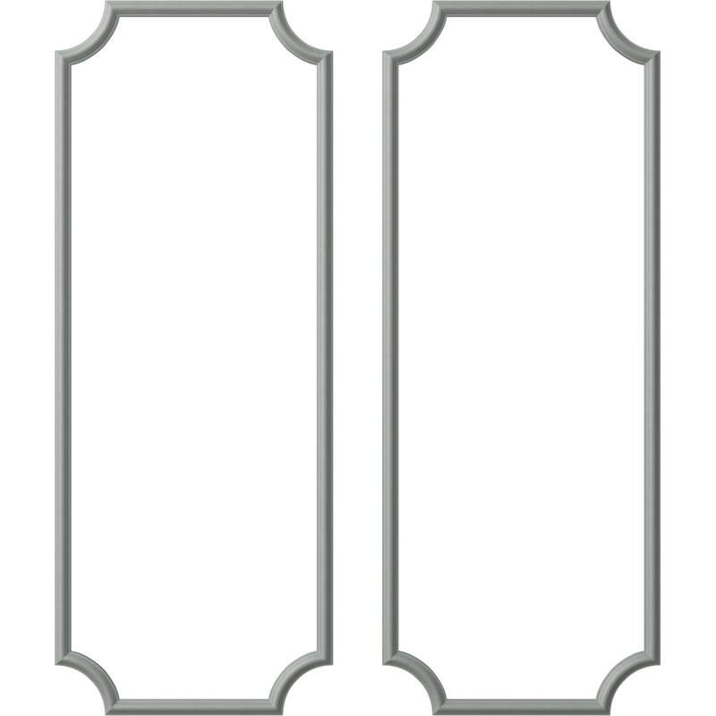 Ashford Smooth Panel Moulding Kit - 28"W x 72"H - Double Pack