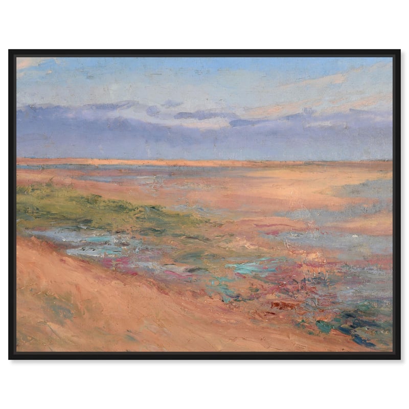 Renoir Marine Canvas by Art Remedy - Black - 45" x 36"