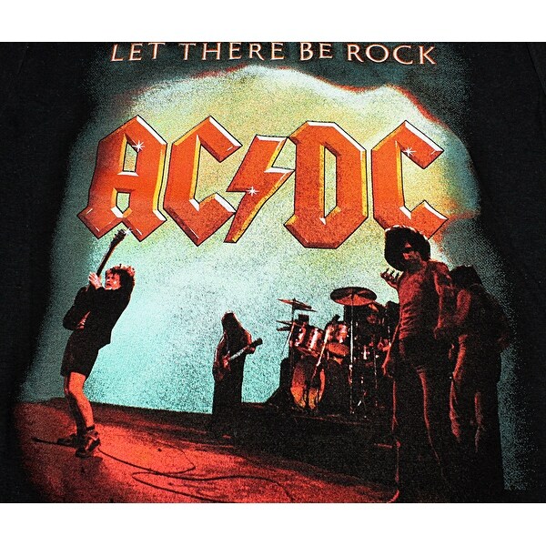 ac dc let there be rock t shirt