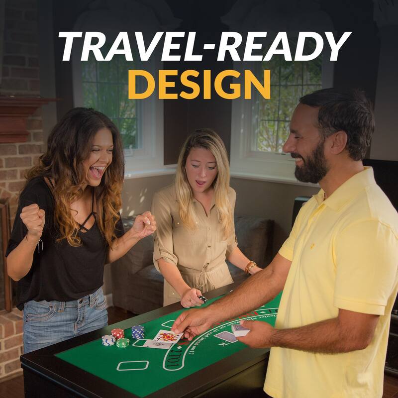 Hathaway Revolver 40-in 4-1 Tabletop Multi Combo Game with Foosball, Table Tennis, Glide Hockey, and Finger Football