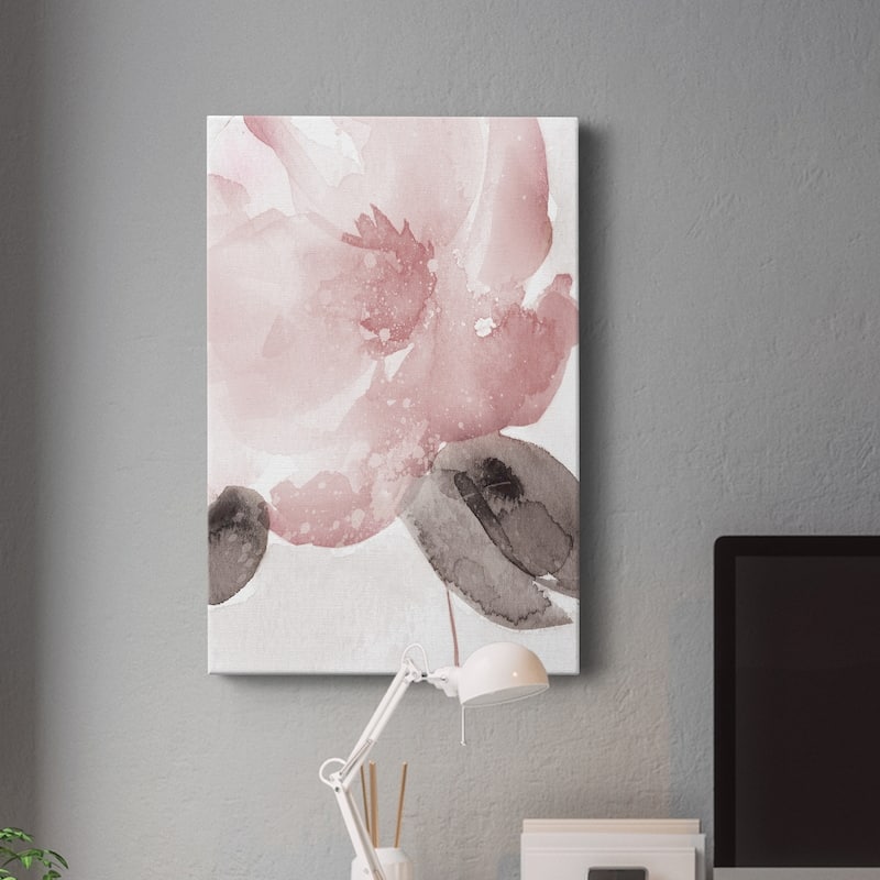 Blush Bloom I Premium Gallery Wrapped Canvas - Ready to Hang