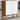 vidaXL Drawer Cabinet OLDEN White and Brown Solid Wood Pine