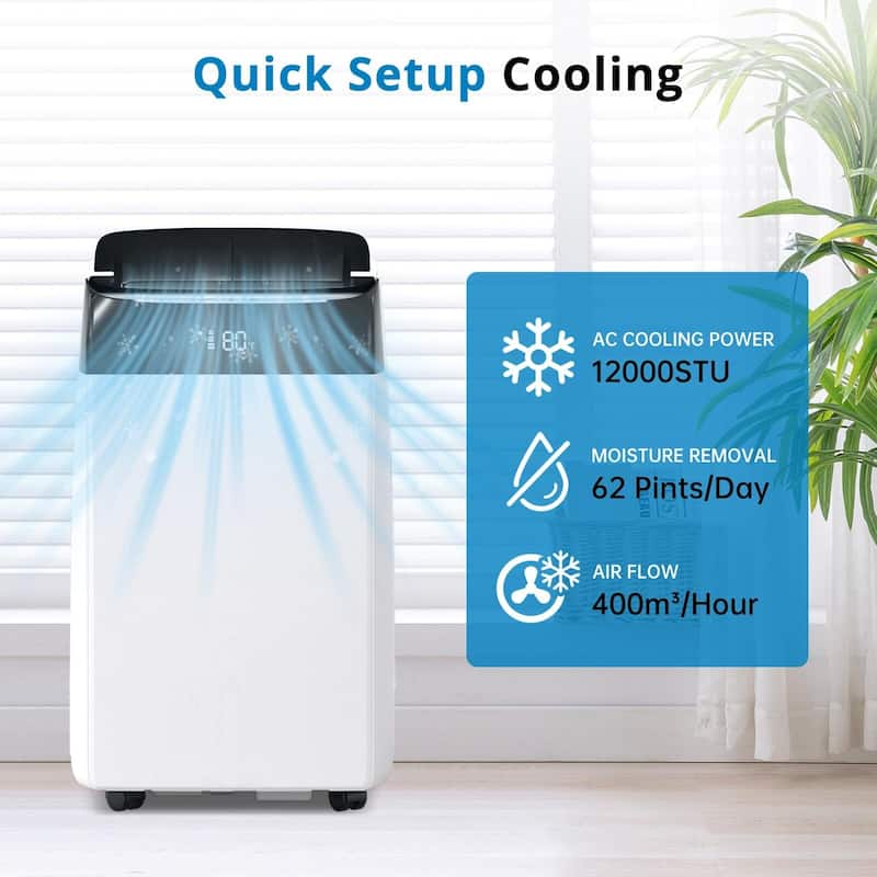 Portable Air Conditioner - 12,000 BTU