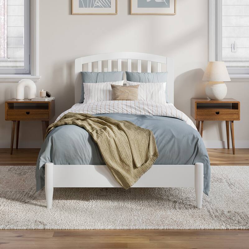Quincy Solid Wood Low Profile Platform Bed
