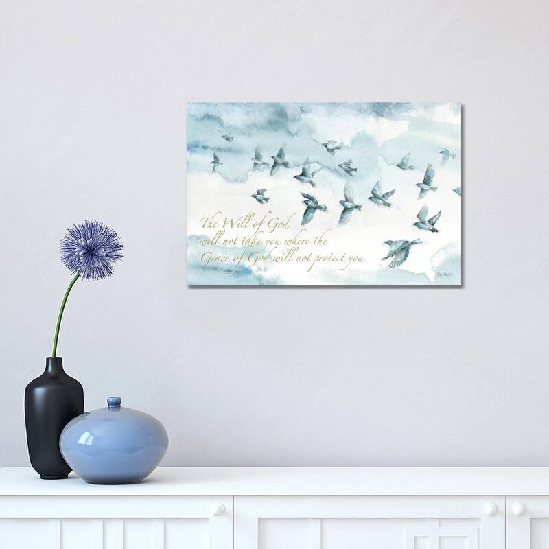 iCanvas "Indigold XIII With Script" by Lisa Audit Canvas Print - 12x18x1.5