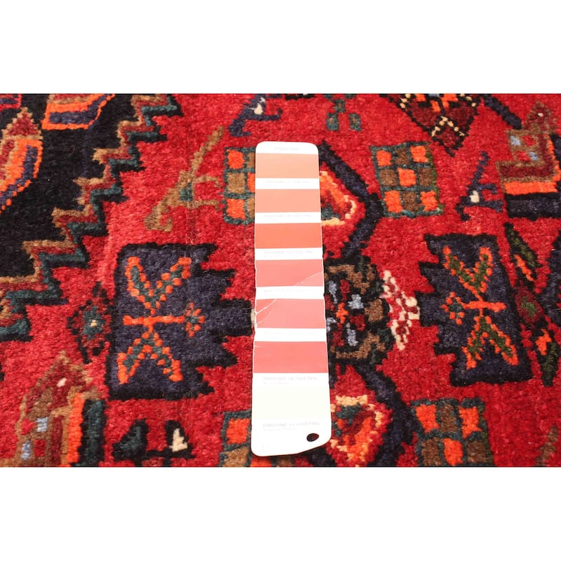 ECARPETGALLERY Hand-knotted Anadol Red Wool Rug - 4'6 x 7'1