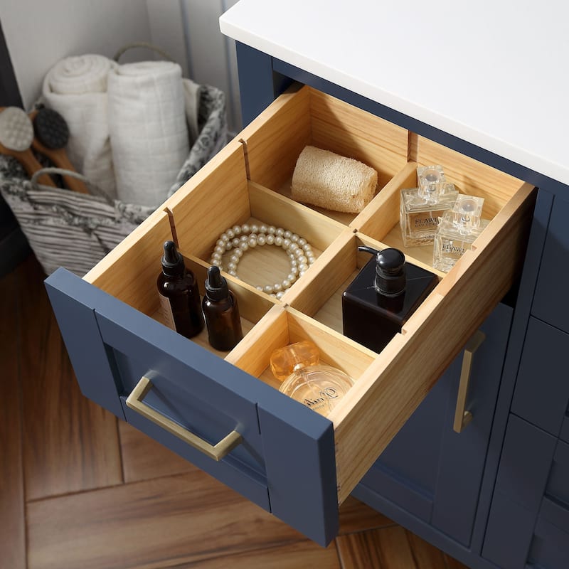 OVE Decors Tahoe 48 Midnight Blue Vanity