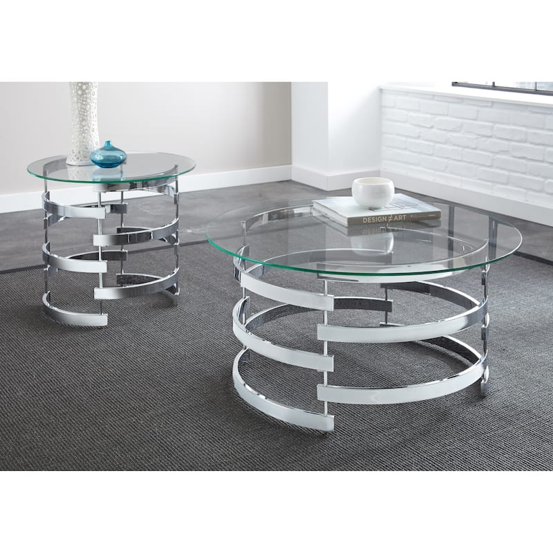 Steve Silver Bardeen Round Side Table
