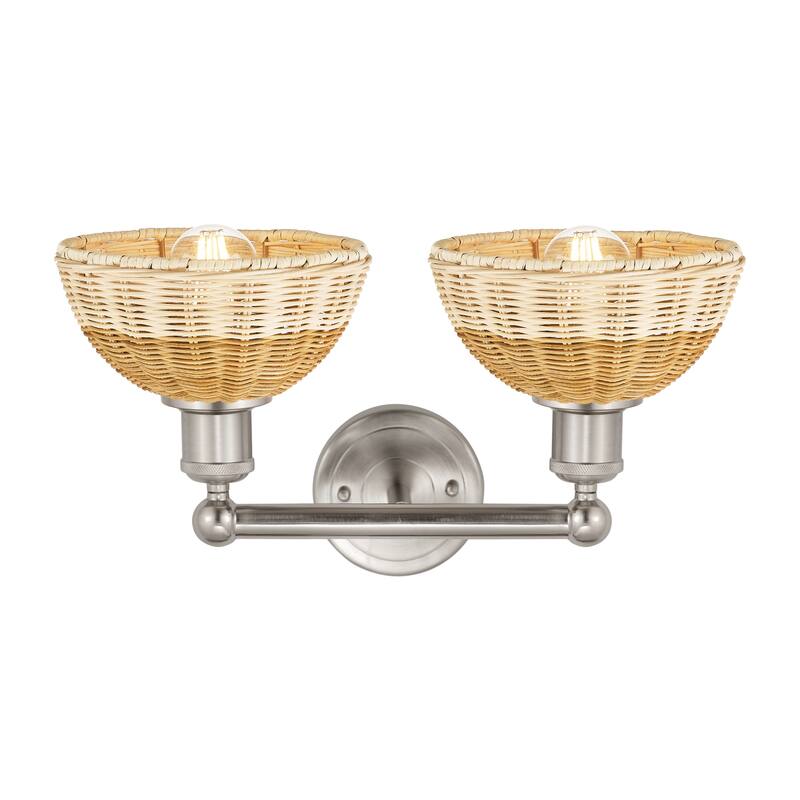 Innovations Lighting Endless Possibilities Edison - Bristol Natural II - 2 Light 17" Bath Vanity Light
