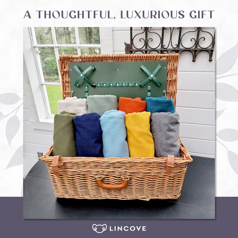 Pure Cashmere Throw Blanket – Soft & Naturally Warm