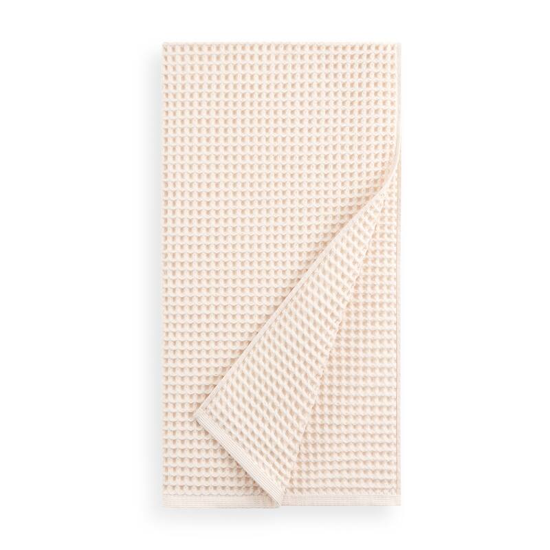 DKNY PURE Yarn Dyed Waffle Bath and Hand Towel 4-piece Set