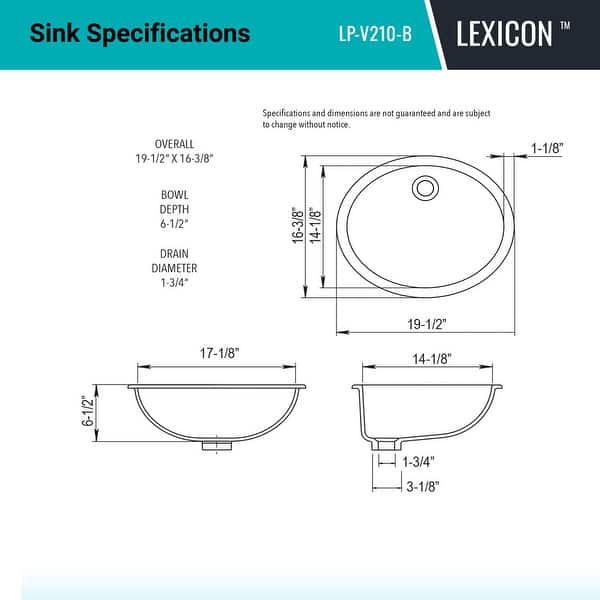 dimension image slide 0 of 2, Lexicon Platinum V210 Quartz Composite Oval Vanity Sink - Galaxy Beige