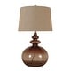 preview thumbnail 1 of 2, Glass Table Lamp (Set of 2)