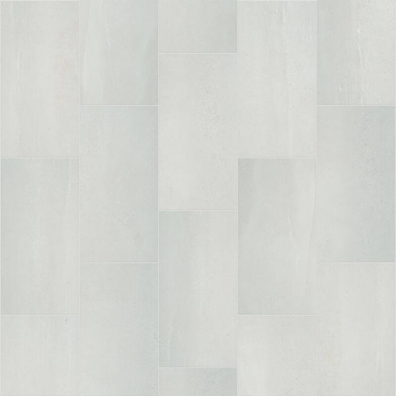 Shaw CS64X Sculpture - 12" x 24" Rectangle Floor and Wall Tile - Matte - White