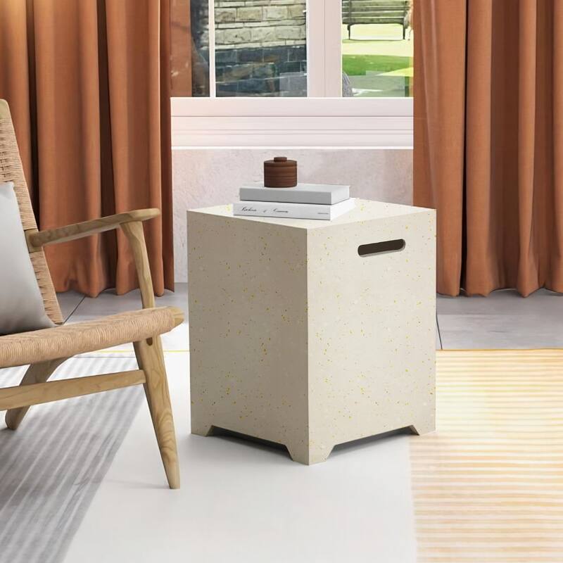 UPHA Outdoor/Indoor Square Magnesium Oxide Modern Tank Cover