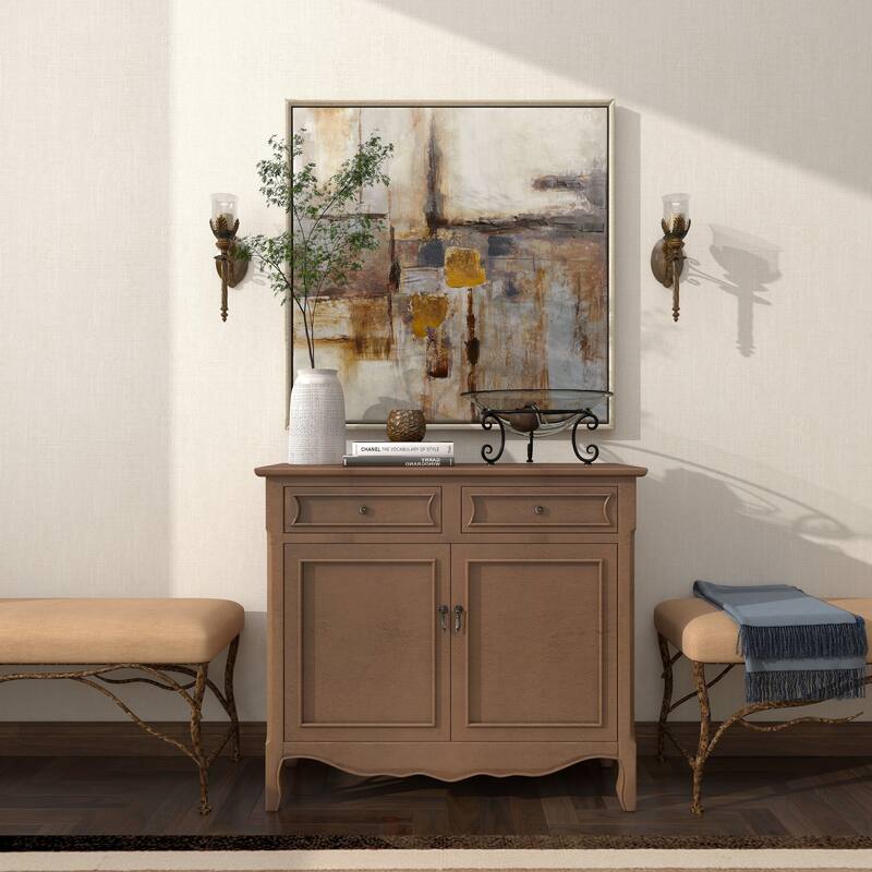 Clear Tempered Glass Kitchen Serving Bowl with Black Metal Scroll Stand