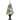 Costway 4ft Pre-lit Snowy Christmas Entrance Tree w/ White Berries &