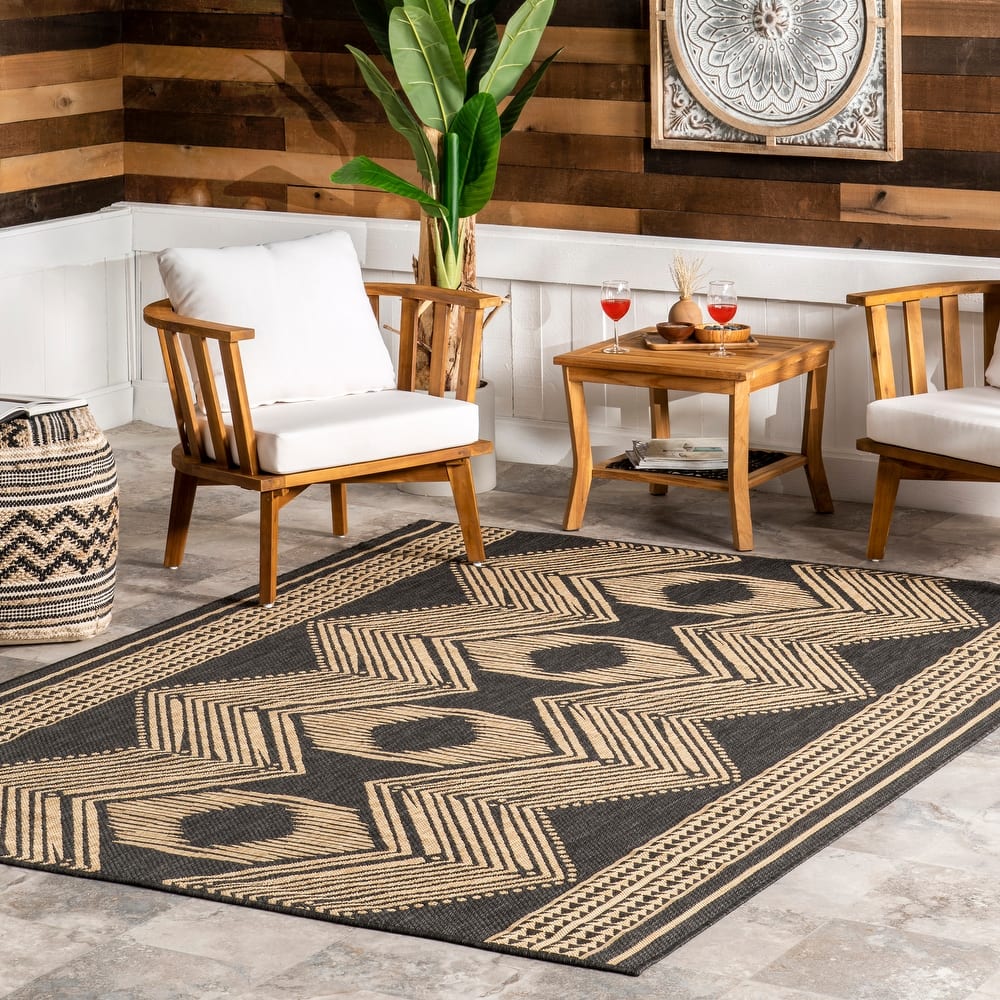 Nuloom Charlotte Contemporary Indoor/Outdoor Area Rug