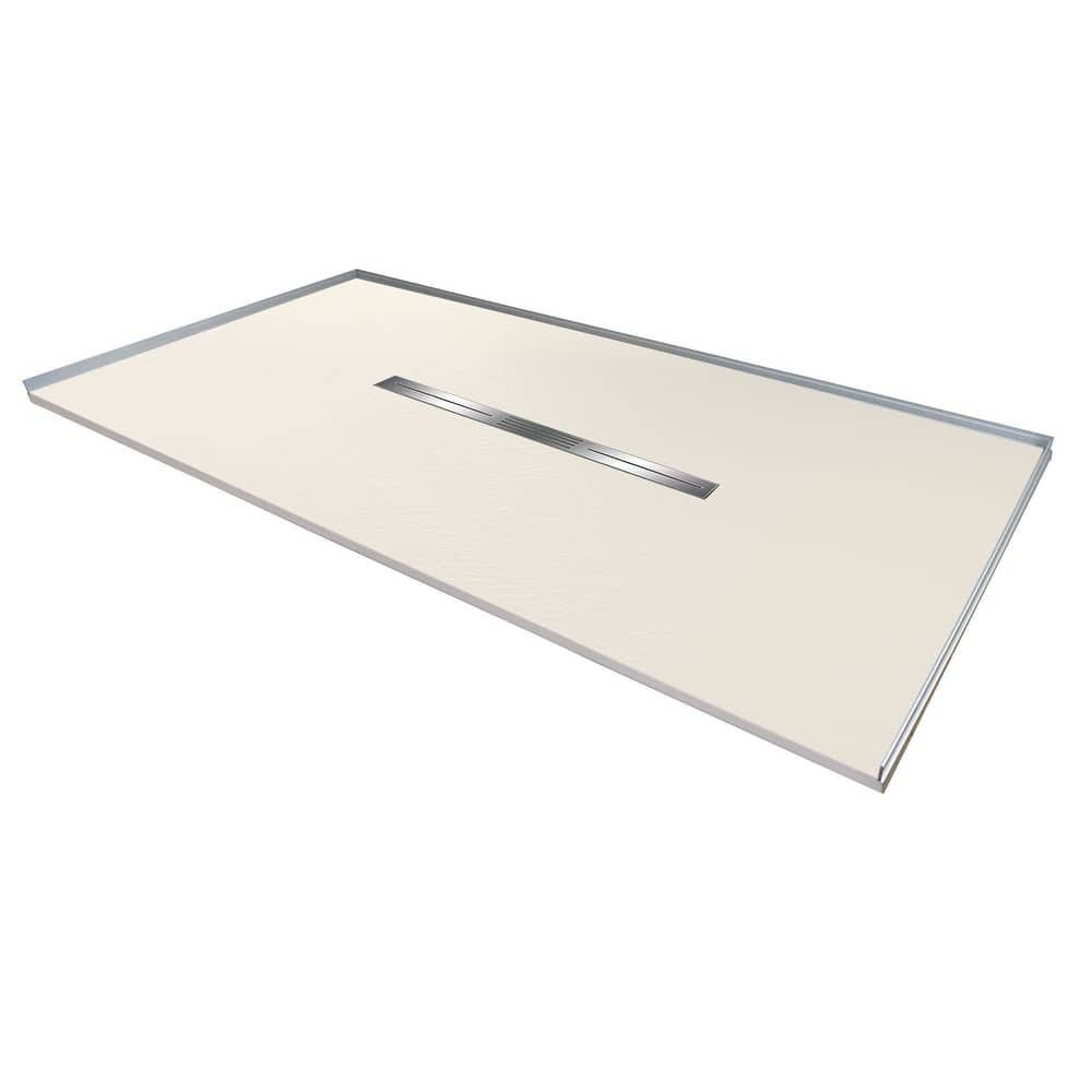 Transolid FZS7236C 70-7/8" x 35-1/2" Rectangular Shower Base with