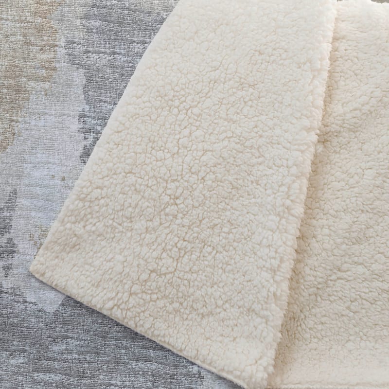 Premium Machine Washable ASB67 Modern Watercolor Sherpa Throw Blanket